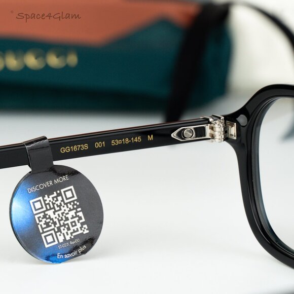 BRAND NEW Gucci GG1673S 001 Black Photochromic Pilot Eyeglasses GG 1673S - Picture 4 of 8